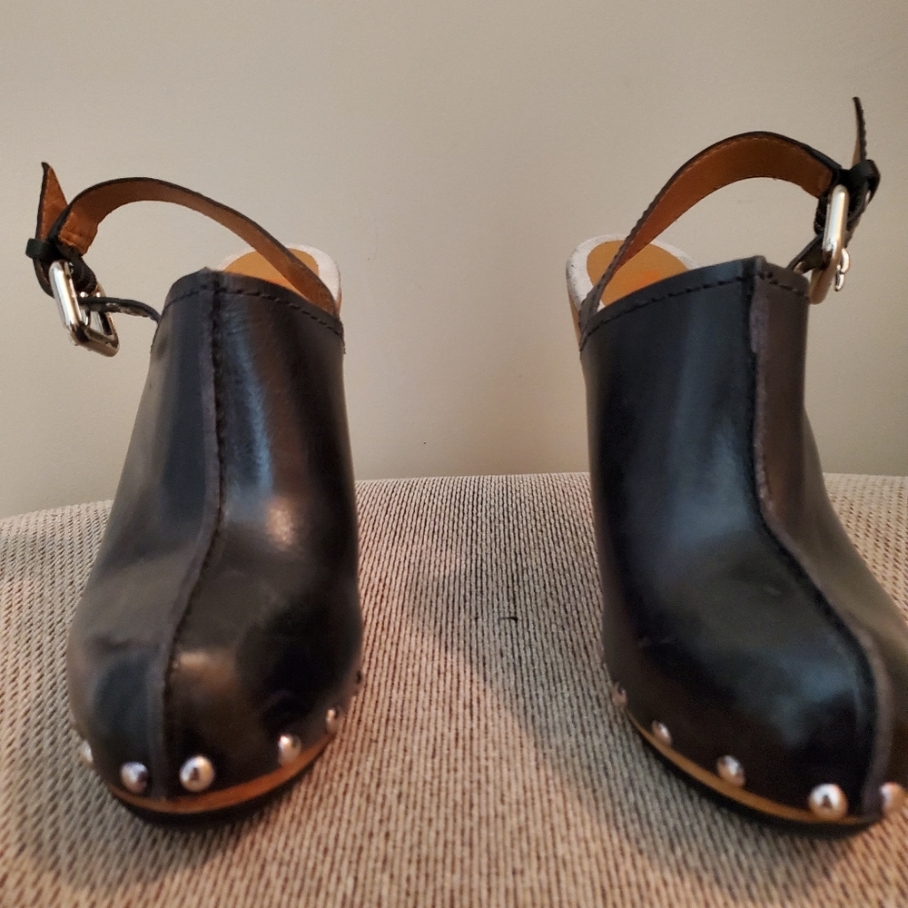 Michael Kors women's leather clogs